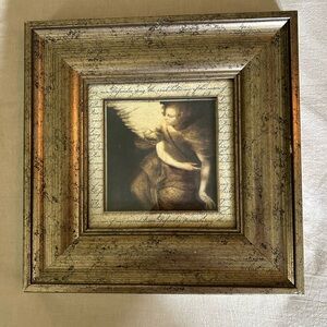 Sid Dickens Signed Cherub Framed Print